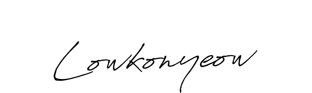 Make a beautiful signature design for name Lowkonyeow. Use this online signature maker to create a handwritten signature for free. Lowkonyeow signature style 7 images and pictures png