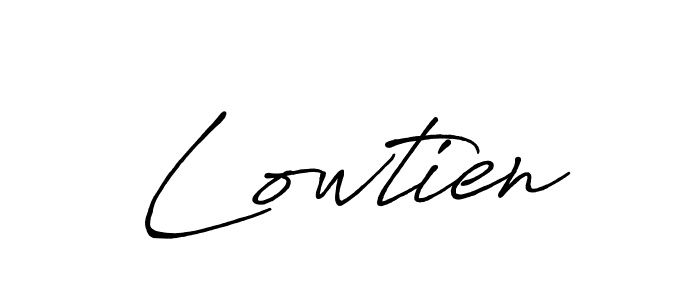 Antro_Vectra_Bolder is a professional signature style that is perfect for those who want to add a touch of class to their signature. It is also a great choice for those who want to make their signature more unique. Get Lowtien name to fancy signature for free. Lowtien signature style 7 images and pictures png