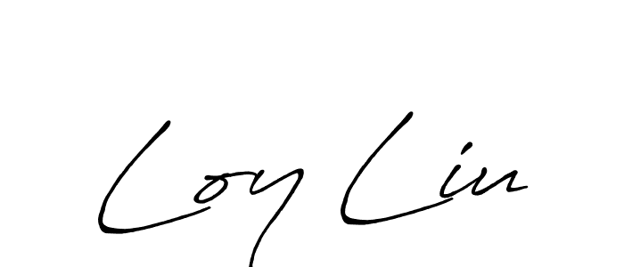 How to Draw Loy Liu signature style? Antro_Vectra_Bolder is a latest design signature styles for name Loy Liu. Loy Liu signature style 7 images and pictures png