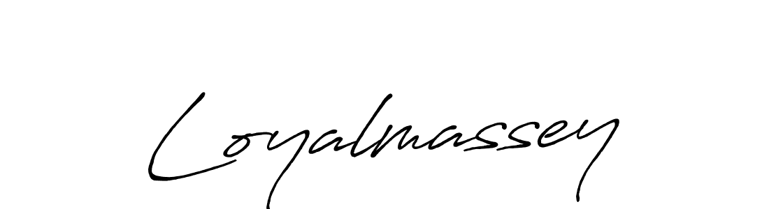 The best way (Antro_Vectra_Bolder) to make a short signature is to pick only two or three words in your name. The name Loyalmassey include a total of six letters. For converting this name. Loyalmassey signature style 7 images and pictures png