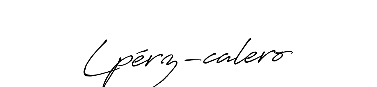 Make a beautiful signature design for name Lpérz-calero. Use this online signature maker to create a handwritten signature for free. Lpérz-calero signature style 7 images and pictures png