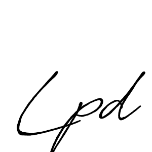 if you are searching for the best signature style for your name Lpd. so please give up your signature search. here we have designed multiple signature styles  using Antro_Vectra_Bolder. Lpd signature style 7 images and pictures png