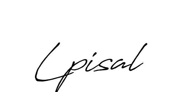 How to Draw Lpisal signature style? Antro_Vectra_Bolder is a latest design signature styles for name Lpisal. Lpisal signature style 7 images and pictures png