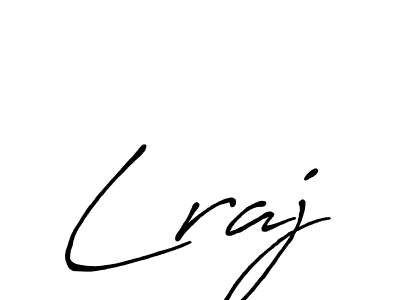 The best way (Antro_Vectra_Bolder) to make a short signature is to pick only two or three words in your name. The name Lraj include a total of six letters. For converting this name. Lraj signature style 7 images and pictures png
