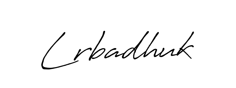 How to make Lrbadhuk signature? Antro_Vectra_Bolder is a professional autograph style. Create handwritten signature for Lrbadhuk name. Lrbadhuk signature style 7 images and pictures png