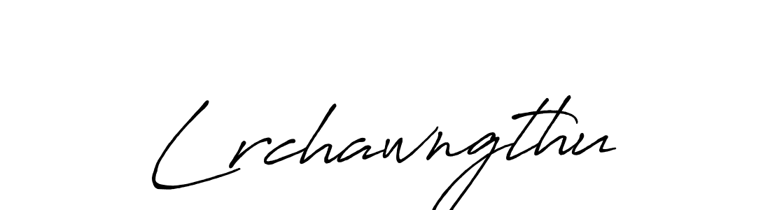 Design your own signature with our free online signature maker. With this signature software, you can create a handwritten (Antro_Vectra_Bolder) signature for name Lrchawngthu. Lrchawngthu signature style 7 images and pictures png