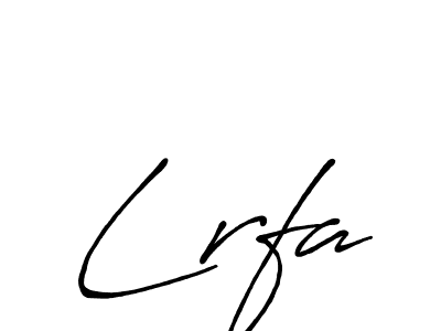 Once you've used our free online signature maker to create your best signature Antro_Vectra_Bolder style, it's time to enjoy all of the benefits that Lrfa name signing documents. Lrfa signature style 7 images and pictures png