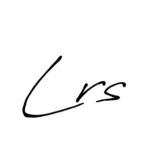 Also we have Lrs name is the best signature style. Create professional handwritten signature collection using Antro_Vectra_Bolder autograph style. Lrs signature style 7 images and pictures png