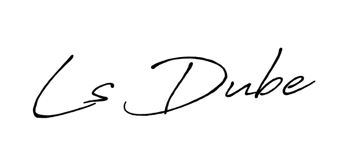 You can use this online signature creator to create a handwritten signature for the name Ls Dube. This is the best online autograph maker. Ls Dube signature style 7 images and pictures png