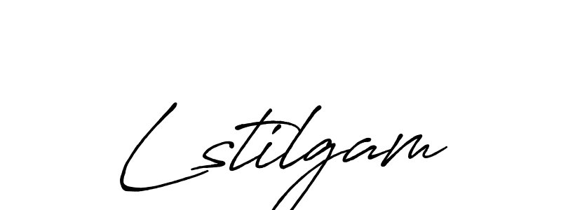 Design your own signature with our free online signature maker. With this signature software, you can create a handwritten (Antro_Vectra_Bolder) signature for name Lstilgam. Lstilgam signature style 7 images and pictures png
