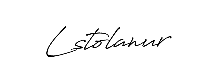 Also we have Lstolanur name is the best signature style. Create professional handwritten signature collection using Antro_Vectra_Bolder autograph style. Lstolanur signature style 7 images and pictures png