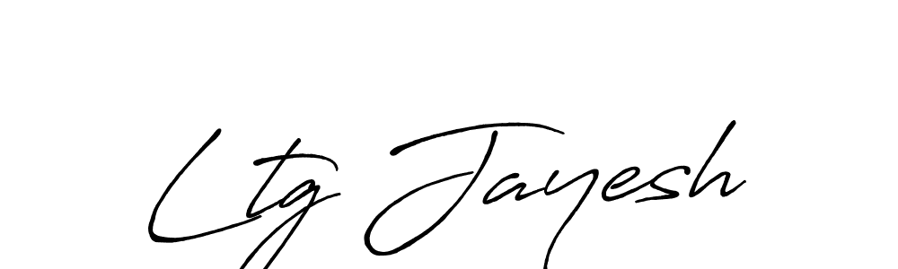 Make a beautiful signature design for name Ltg Jayesh. Use this online signature maker to create a handwritten signature for free. Ltg Jayesh signature style 7 images and pictures png