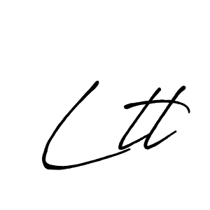 Create a beautiful signature design for name Ltl. With this signature (Antro_Vectra_Bolder) fonts, you can make a handwritten signature for free. Ltl signature style 7 images and pictures png