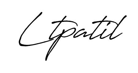 The best way (Antro_Vectra_Bolder) to make a short signature is to pick only two or three words in your name. For converting this name Ltpatil. Ltpatil signature style 7 images and pictures png