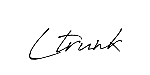 Make a short Ltrunk signature style. Manage your documents anywhere anytime using Antro_Vectra_Bolder. Create and add eSignatures, submit forms, share and send files easily. Ltrunk signature style 7 images and pictures png