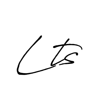 Make a beautiful signature design for name Lts. With this signature (Antro_Vectra_Bolder) style, you can create a handwritten signature for free. Lts signature style 7 images and pictures png