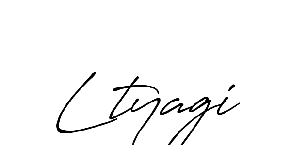 Similarly Antro_Vectra_Bolder is the best handwritten signature design. Signature creator online .You can use it as an online autograph creator for name Ltyagi. Ltyagi signature style 7 images and pictures png