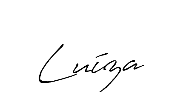 Antro_Vectra_Bolder is a professional signature style that is perfect for those who want to add a touch of class to their signature. It is also a great choice for those who want to make their signature more unique. Get Luíza name to fancy signature for free. Luíza signature style 7 images and pictures png