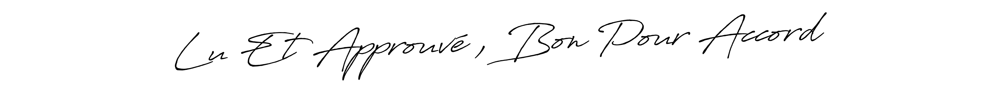 Make a short Lu Et Approuvé , Bon Pour Accord signature style. Manage your documents anywhere anytime using Antro_Vectra_Bolder. Create and add eSignatures, submit forms, share and send files easily. Lu Et Approuvé , Bon Pour Accord signature style 7 images and pictures png