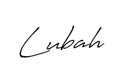 How to make Lubah name signature. Use Antro_Vectra_Bolder style for creating short signs online. This is the latest handwritten sign. Lubah signature style 7 images and pictures png