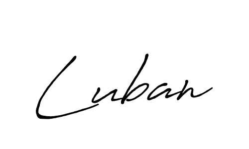 How to make Luban name signature. Use Antro_Vectra_Bolder style for creating short signs online. This is the latest handwritten sign. Luban signature style 7 images and pictures png