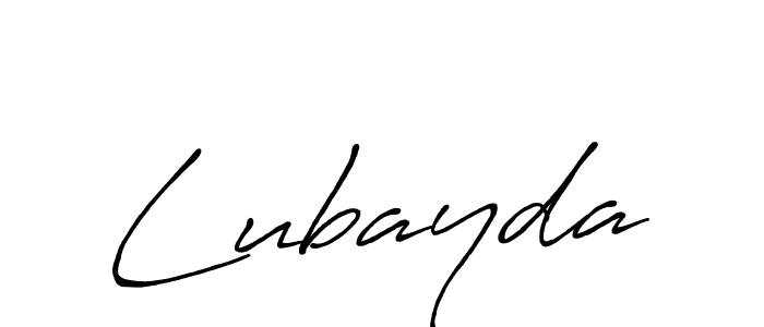 Create a beautiful signature design for name Lubayda. With this signature (Antro_Vectra_Bolder) fonts, you can make a handwritten signature for free. Lubayda signature style 7 images and pictures png