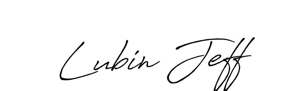 Once you've used our free online signature maker to create your best signature Antro_Vectra_Bolder style, it's time to enjoy all of the benefits that Lubin Jeff name signing documents. Lubin Jeff signature style 7 images and pictures png