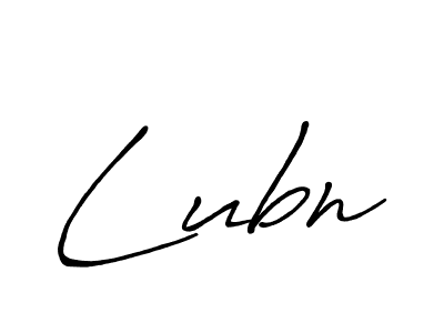 Design your own signature with our free online signature maker. With this signature software, you can create a handwritten (Antro_Vectra_Bolder) signature for name Lubn. Lubn signature style 7 images and pictures png