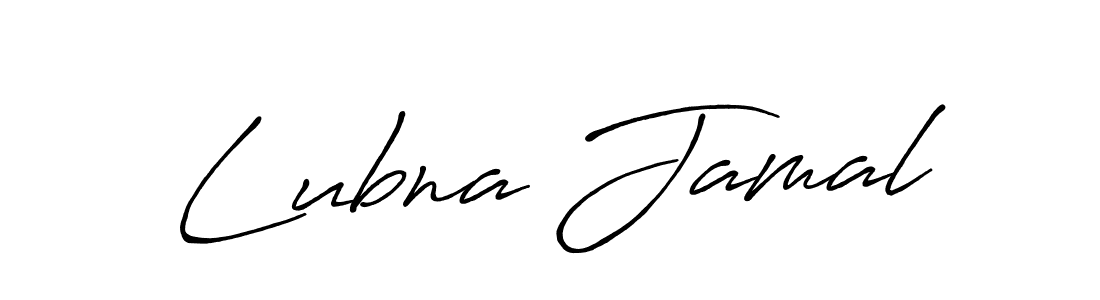 It looks lik you need a new signature style for name Lubna Jamal. Design unique handwritten (Antro_Vectra_Bolder) signature with our free signature maker in just a few clicks. Lubna Jamal signature style 7 images and pictures png