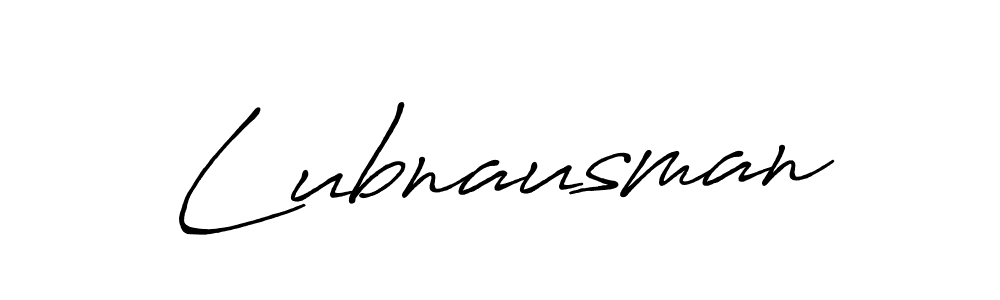 if you are searching for the best signature style for your name Lubnausman. so please give up your signature search. here we have designed multiple signature styles  using Antro_Vectra_Bolder. Lubnausman signature style 7 images and pictures png