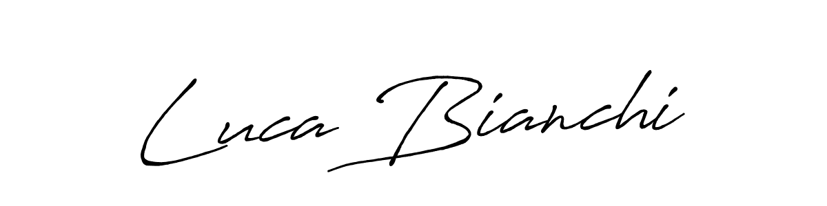 if you are searching for the best signature style for your name Luca Bianchi. so please give up your signature search. here we have designed multiple signature styles  using Antro_Vectra_Bolder. Luca Bianchi signature style 7 images and pictures png