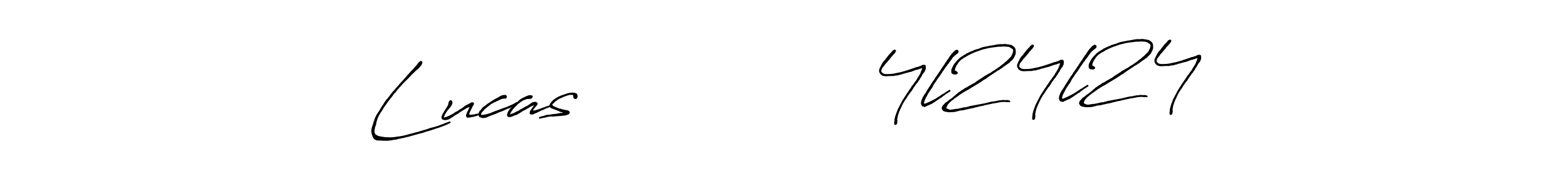 Antro_Vectra_Bolder is a professional signature style that is perfect for those who want to add a touch of class to their signature. It is also a great choice for those who want to make their signature more unique. Get Lucas             4l24l24 name to fancy signature for free. Lucas             4l24l24 signature style 7 images and pictures png