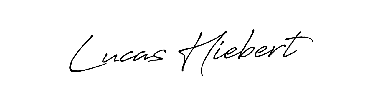 You should practise on your own different ways (Antro_Vectra_Bolder) to write your name (Lucas Hiebert) in signature. don't let someone else do it for you. Lucas Hiebert signature style 7 images and pictures png