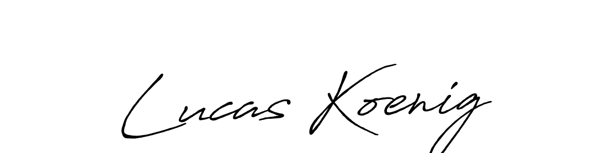 Also You can easily find your signature by using the search form. We will create Lucas Koenig name handwritten signature images for you free of cost using Antro_Vectra_Bolder sign style. Lucas Koenig signature style 7 images and pictures png