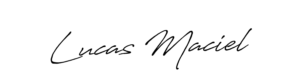 if you are searching for the best signature style for your name Lucas Maciel. so please give up your signature search. here we have designed multiple signature styles  using Antro_Vectra_Bolder. Lucas Maciel signature style 7 images and pictures png