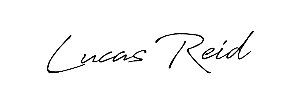 Also we have Lucas Reid name is the best signature style. Create professional handwritten signature collection using Antro_Vectra_Bolder autograph style. Lucas Reid signature style 7 images and pictures png