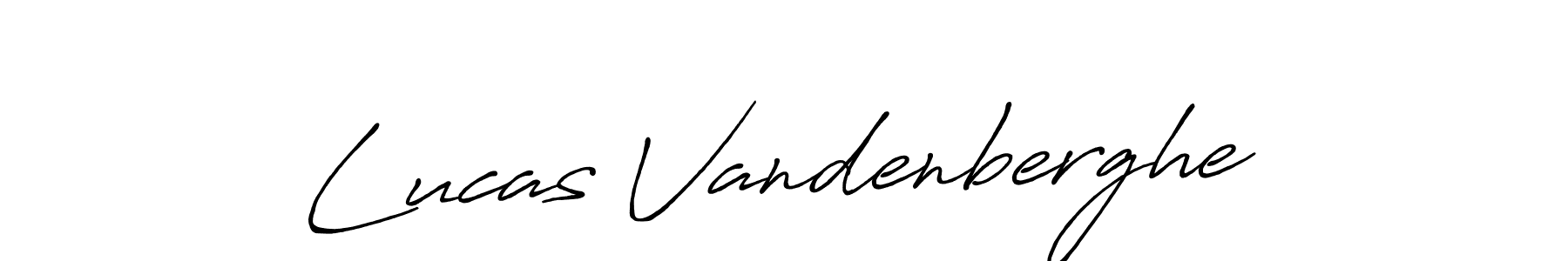 Also we have Lucas Vandenberghe name is the best signature style. Create professional handwritten signature collection using Antro_Vectra_Bolder autograph style. Lucas Vandenberghe signature style 7 images and pictures png