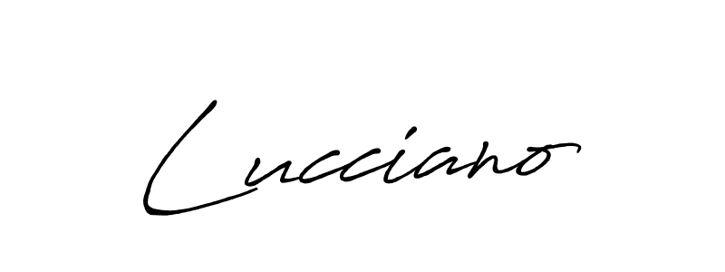 Similarly Antro_Vectra_Bolder is the best handwritten signature design. Signature creator online .You can use it as an online autograph creator for name Lucciano. Lucciano signature style 7 images and pictures png