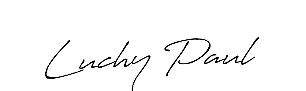 Best and Professional Signature Style for Luchy Paul. Antro_Vectra_Bolder Best Signature Style Collection. Luchy Paul signature style 7 images and pictures png