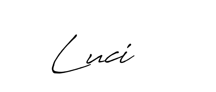 How to Draw Luci    signature style? Antro_Vectra_Bolder is a latest design signature styles for name Luci   . Luci    signature style 7 images and pictures png
