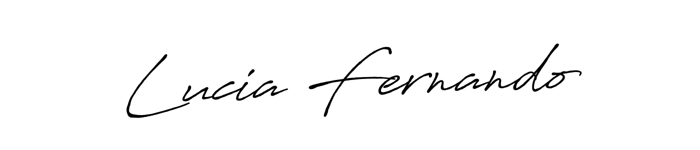 Best and Professional Signature Style for Lucia Fernando. Antro_Vectra_Bolder Best Signature Style Collection. Lucia Fernando signature style 7 images and pictures png