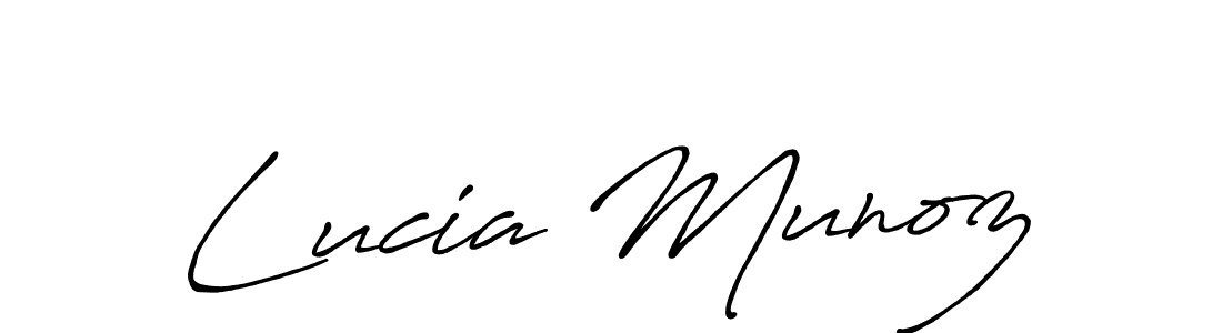 Similarly Antro_Vectra_Bolder is the best handwritten signature design. Signature creator online .You can use it as an online autograph creator for name Lucia Munoz. Lucia Munoz signature style 7 images and pictures png