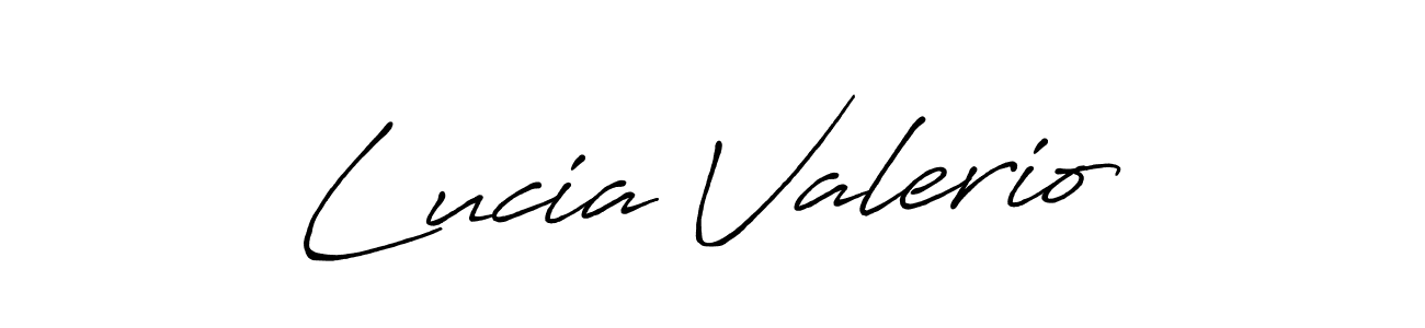 It looks lik you need a new signature style for name Lucia Valerio. Design unique handwritten (Antro_Vectra_Bolder) signature with our free signature maker in just a few clicks. Lucia Valerio signature style 7 images and pictures png