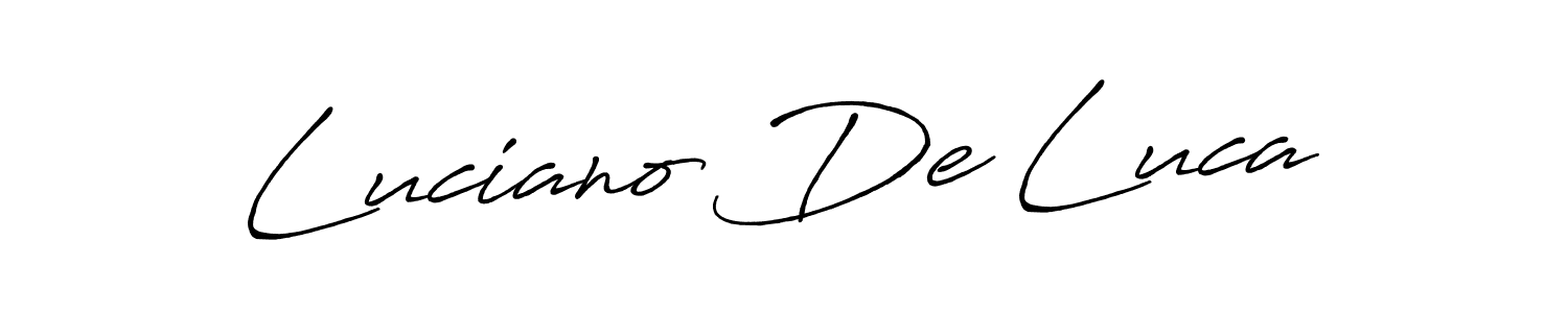 This is the best signature style for the Luciano De Luca name. Also you like these signature font (Antro_Vectra_Bolder). Mix name signature. Luciano De Luca signature style 7 images and pictures png