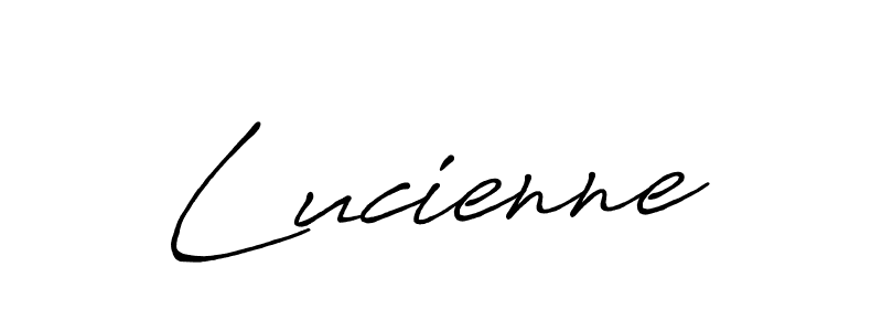 Make a beautiful signature design for name Lucienne. Use this online signature maker to create a handwritten signature for free. Lucienne signature style 7 images and pictures png