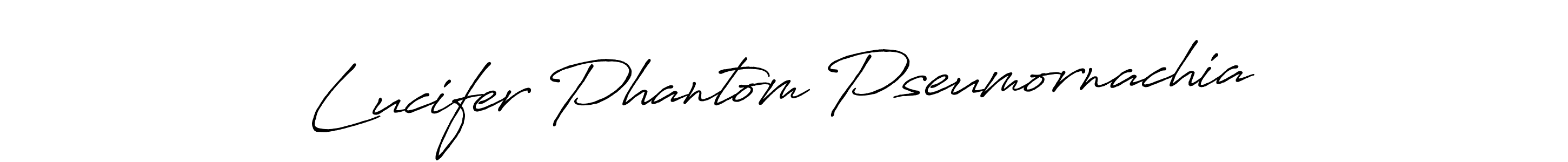 Make a beautiful signature design for name Lucifer Phantom Pseumornachia. Use this online signature maker to create a handwritten signature for free. Lucifer Phantom Pseumornachia signature style 7 images and pictures png