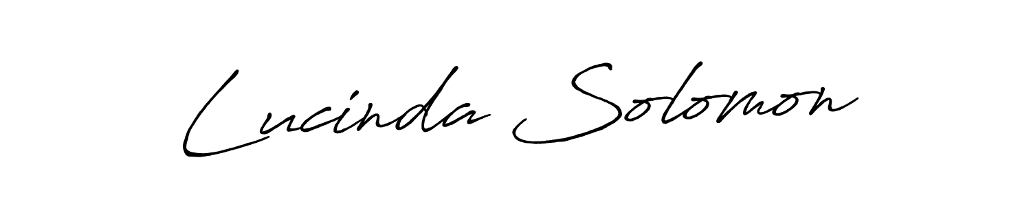 Similarly Antro_Vectra_Bolder is the best handwritten signature design. Signature creator online .You can use it as an online autograph creator for name Lucinda Solomon. Lucinda Solomon signature style 7 images and pictures png