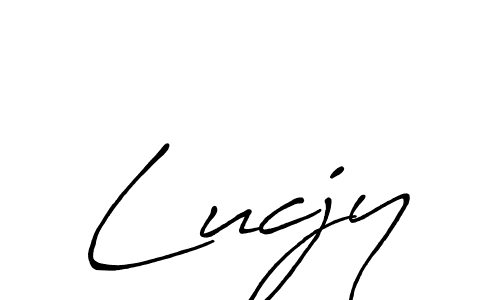 See photos of Lucjy official signature by Spectra . Check more albums & portfolios. Read reviews & check more about Antro_Vectra_Bolder font. Lucjy signature style 7 images and pictures png