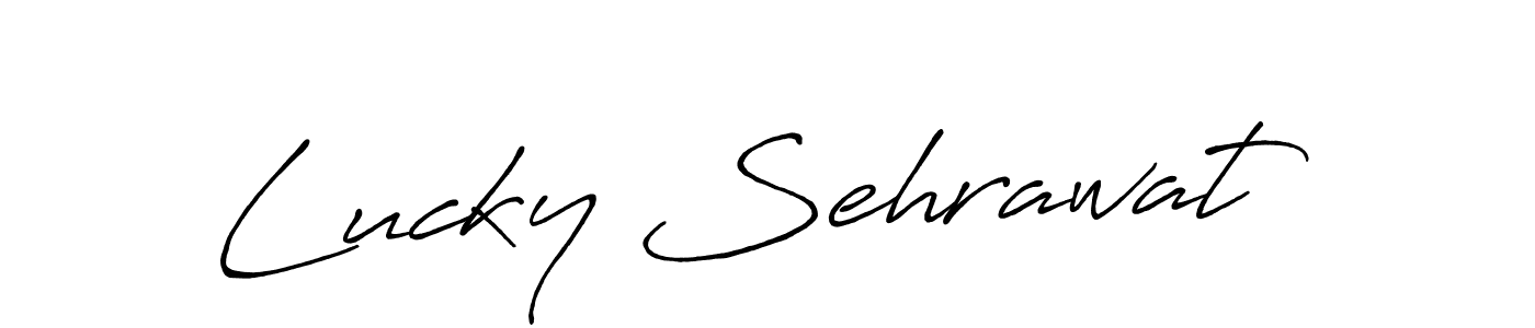 This is the best signature style for the Lucky Sehrawat name. Also you like these signature font (Antro_Vectra_Bolder). Mix name signature. Lucky Sehrawat signature style 7 images and pictures png