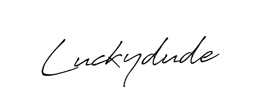 Here are the top 10 professional signature styles for the name Luckydude. These are the best autograph styles you can use for your name. Luckydude signature style 7 images and pictures png